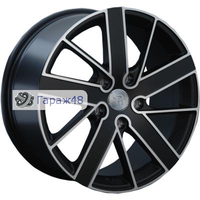 Replay VV152 R18 / 8.5J PCD 5x130 ET 53 ЦО 71.6 Литые Черный матовый внешняя часть частично полированная