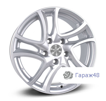 Replica MA51 R16 / 6.5J PCD 5x114.3 ET 50 ЦО 67.1 Литые Серебристый