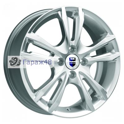 K&amp;K KC866 R16 / 6J PCD 4x100 ET 41 ЦО 60.1 Литые Серебристый