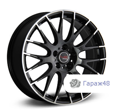 LegeArtis Concept-NS535 R17 / 7J PCD 5x114.3 ET 45 ЦО 66.1 Литые Черный с полированной лицевой поверхностью